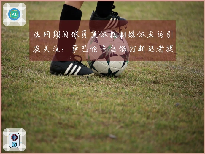 法网期间球员集体抵制媒体采访引发关注，萨巴伦卡当场打断记者提问的事件解析